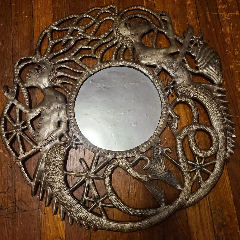 Haitian Artistic Wall Art Mirror